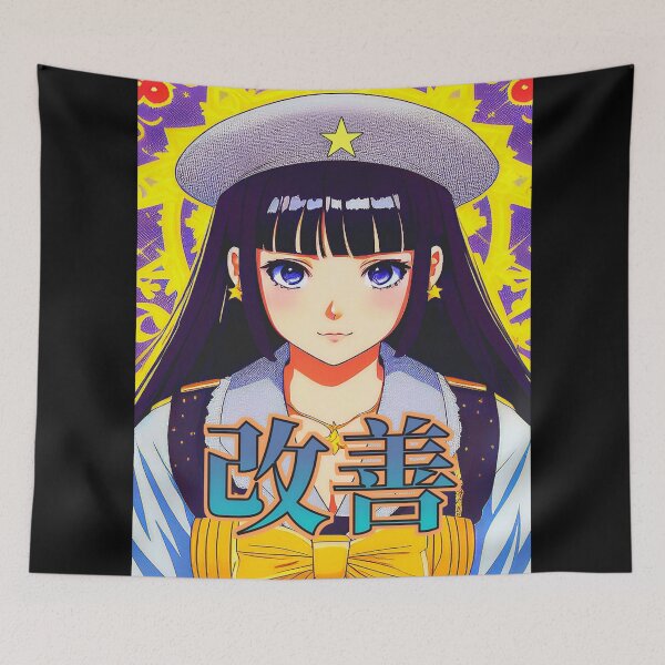 Item preview, Inspirational Motivational Anime Girl Kaizen (改善) the improvement! designed and sold by Giulivo Store Graphic.