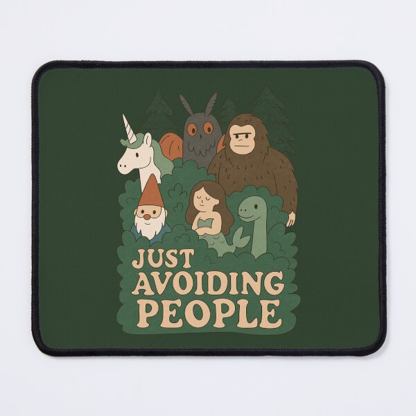 Item preview, Just Avoiding People - Cryptids designed and sold by loobsart.