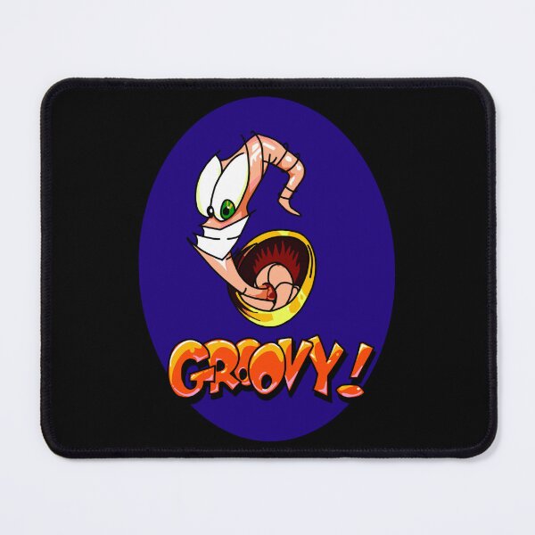 Item preview, Groovy Earthworm Jim designed and sold by MailboxJim.