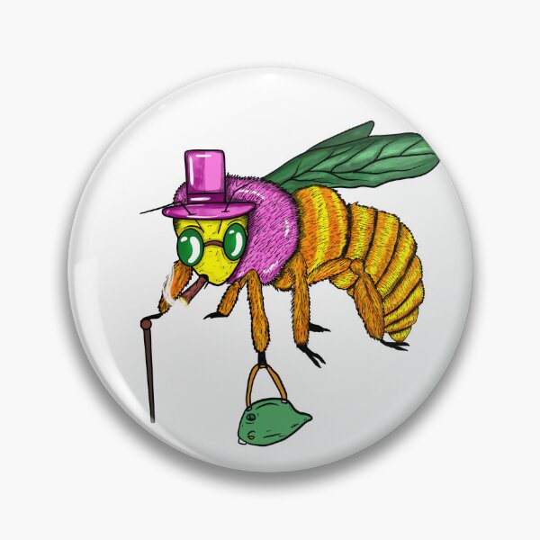 Item preview, Pimp Carpenter bee with munko bag designed and sold by Thehomiecabel.