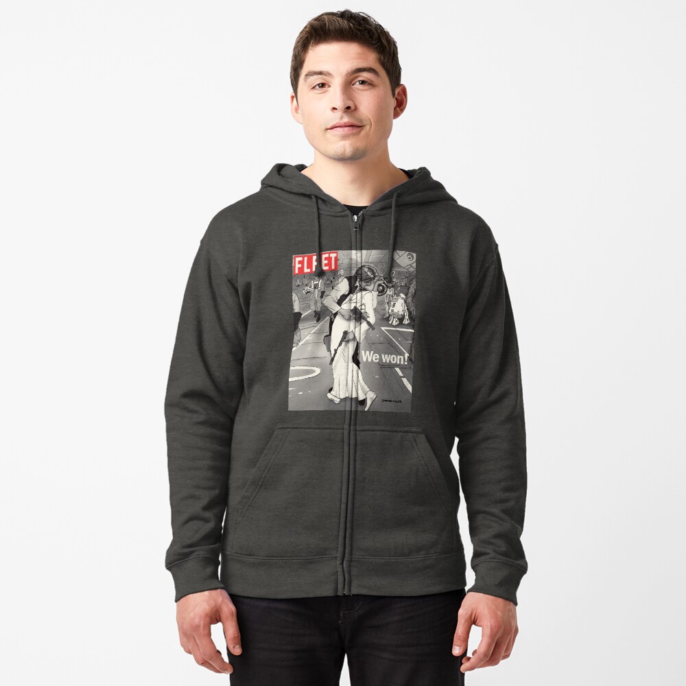 Item preview, Zipped Hoodie designed and sold by donovanalex.