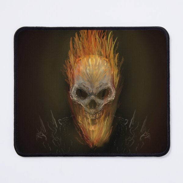 Item preview, Flaming Skull - The Rider designed and sold by AmbientArtCo.