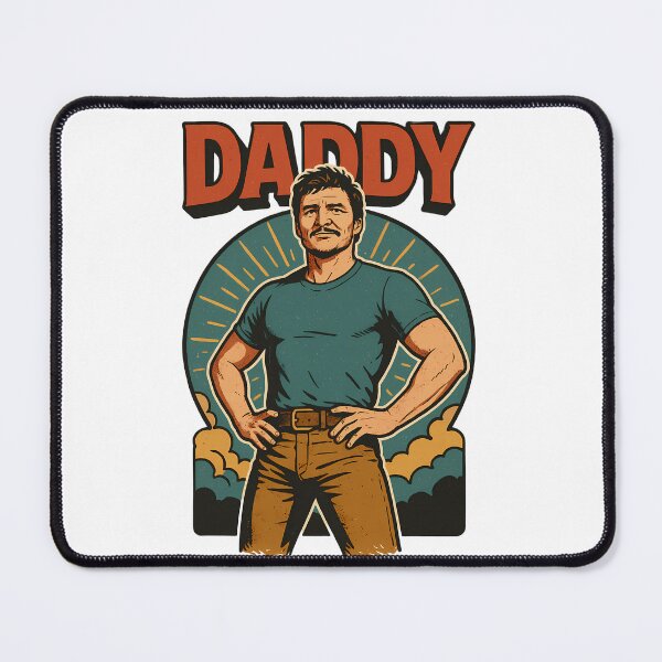 Item preview, Pedro Pascal Retro "Daddy" Hero Vibes – Vintage Bold Design designed and sold by MandarinaStudio.