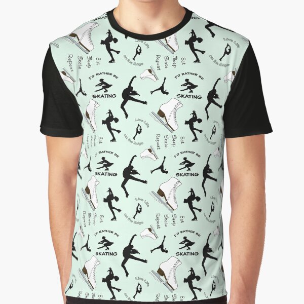 Item preview, I'd Rather Be Skating- Figure Skates, Figure Skating, Figure Skaters designed and sold by PD-Skating.