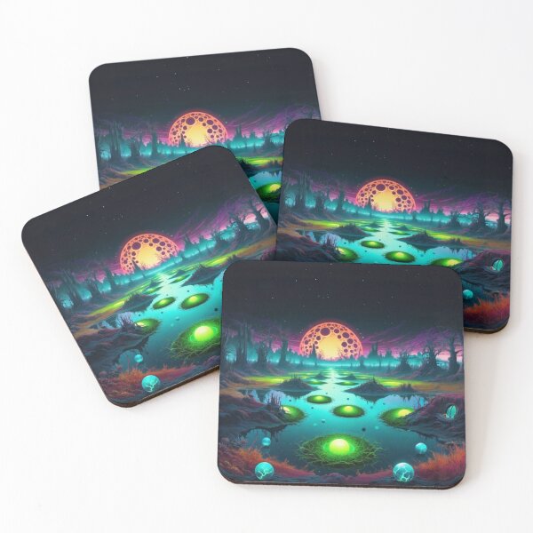 Item preview, Alien Marshlands and Green Eggs designed and sold by Korral.