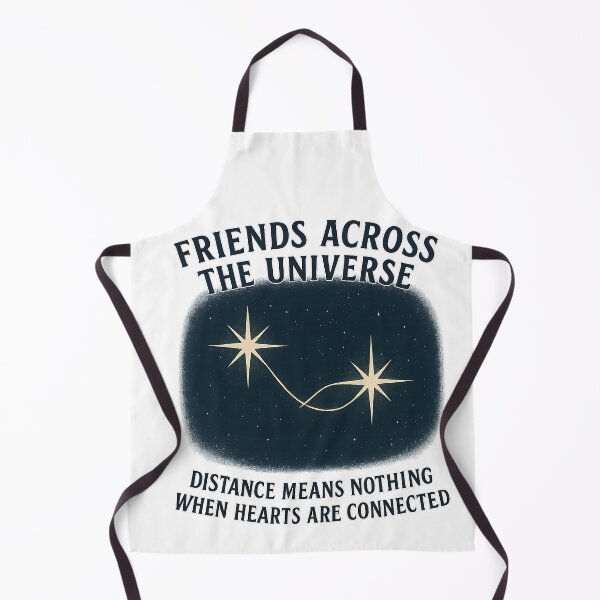 Item preview, Friends Across the Universe – Celestial Long-Distance Friendship Art designed and sold by The-Daily-Drape.