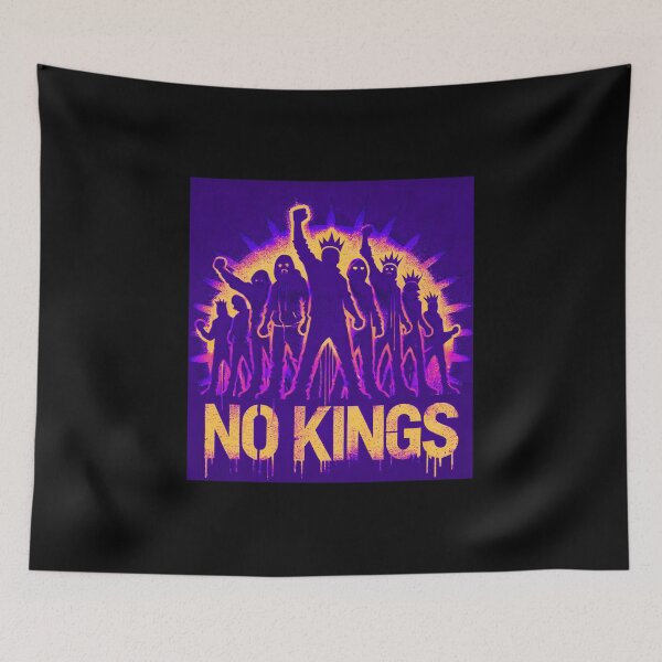 Item preview, no kings no oligarchs designed and sold by TEEJAMBOREE.