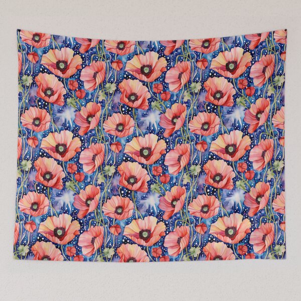 Item preview, Americana Poppy Print designed and sold by SezzyDesigns.