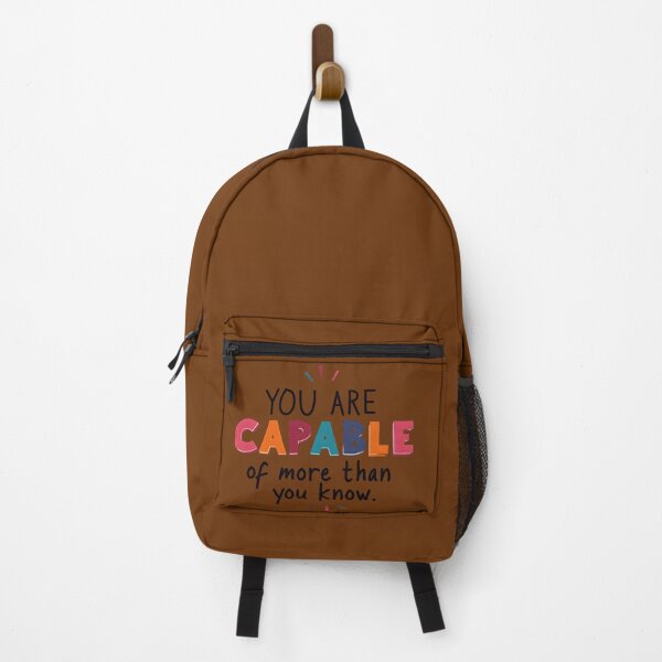 Item preview, Motivational Quote: You Are Capable designed and sold by Danivique.
