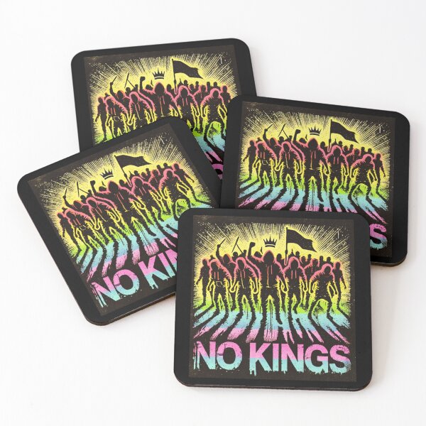 Item preview, no kings no oligarchs designed and sold by TEEJAMBOREE.