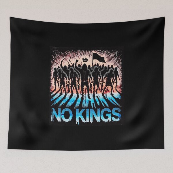 Item preview, no kings no oligarchs designed and sold by TEEJAMBOREE.