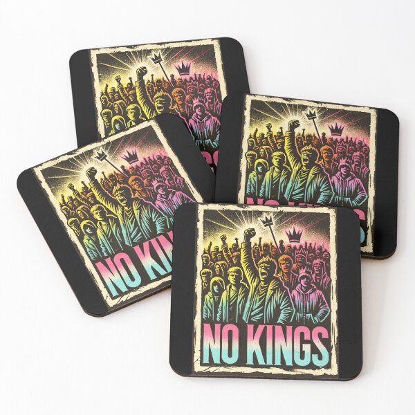 Item preview, no kings no oligarchs designed and sold by TEEJAMBOREE.