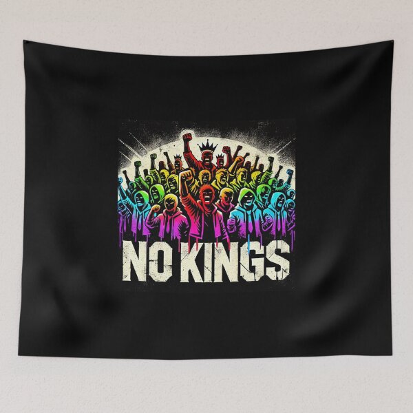 Item preview, no kings no oligarchs designed and sold by TEEJAMBOREE.