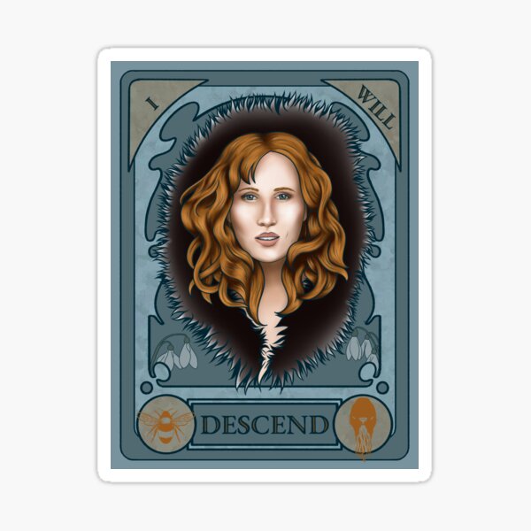 Aperçu de l'œuvre Donna Noble est en déclin créée et vendue par RoseGoldArtworks.