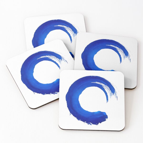 Item preview, Zen Blue Enso - Embrace the Void designed and sold by Evo Desings.