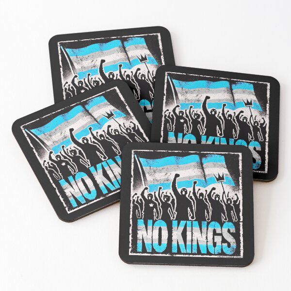 Item preview, no kings no oligarchs designed and sold by TEEJAMBOREE.