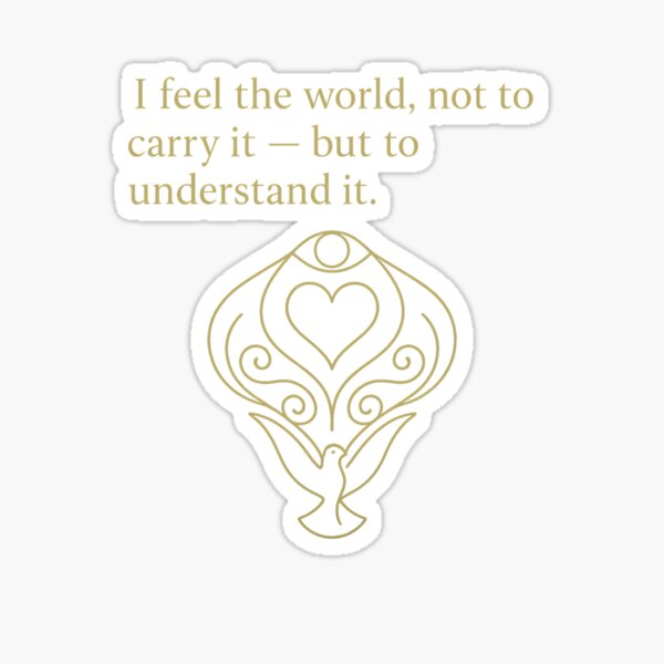 Item preview, The Strength of Feeling — Empath Frequency designed and sold by agatacodes.
