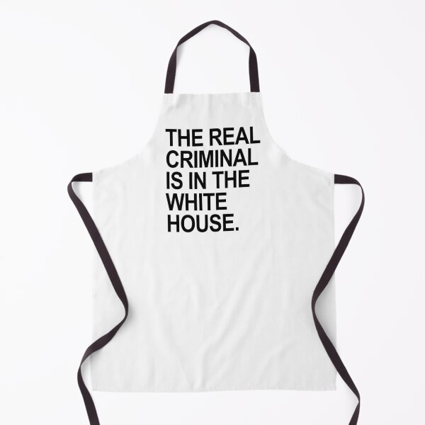 Item preview, The REAL criminal is in the White House (black) designed and sold by Thelittlelord.