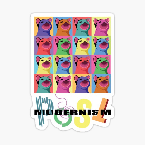 Item preview, Post Modernism Cats designed and sold by LadyPug777.