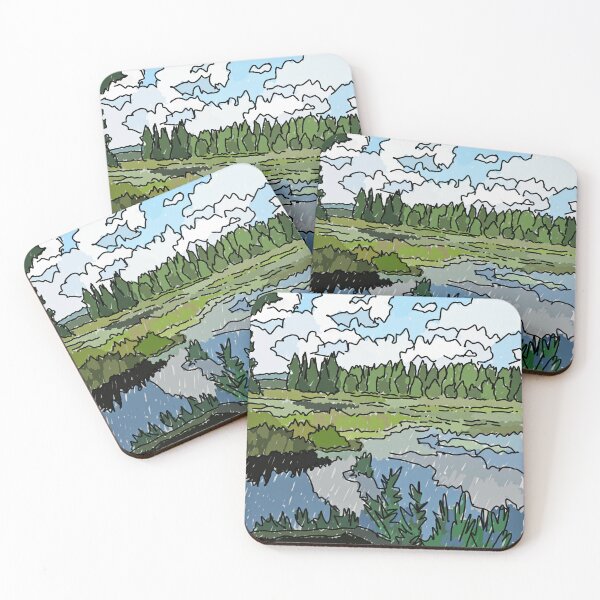 Item preview, Pond Sky and Marsh at Paul Smiths' No 1 designed and sold by SCAartwork.