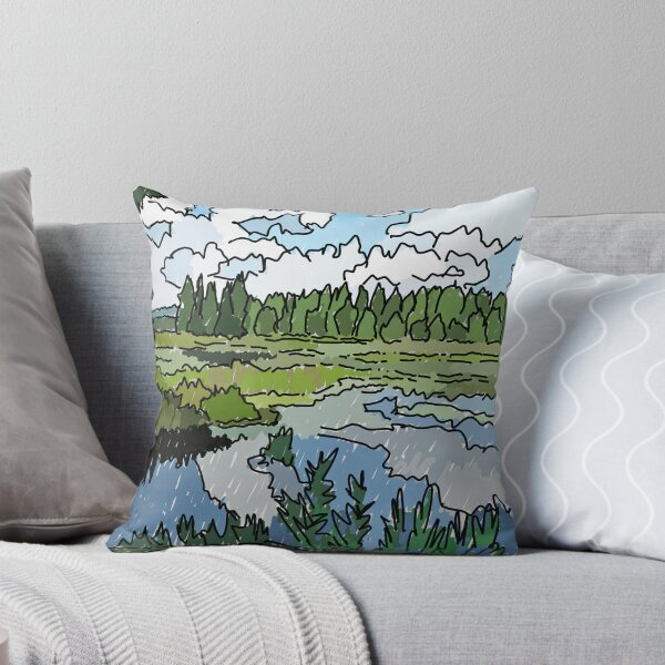 Item preview, Pond Sky and Marsh at Paul Smiths' No 1 designed and sold by SCAartwork.