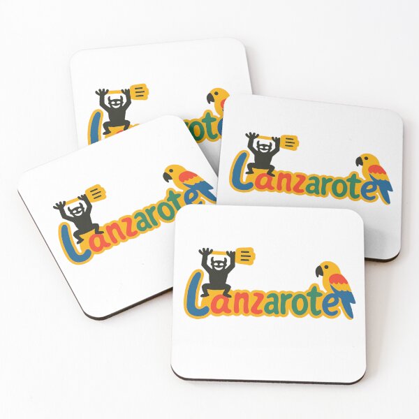 Item preview, Lanzarote Devil Parrot fun logo designed and sold by Lanzarote-Merch.