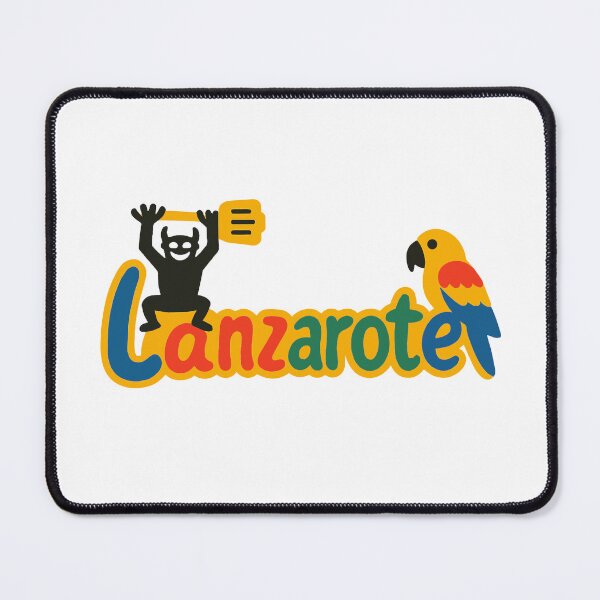 Item preview, Lanzarote Devil Parrot fun logo designed and sold by Lanzarote-Merch.