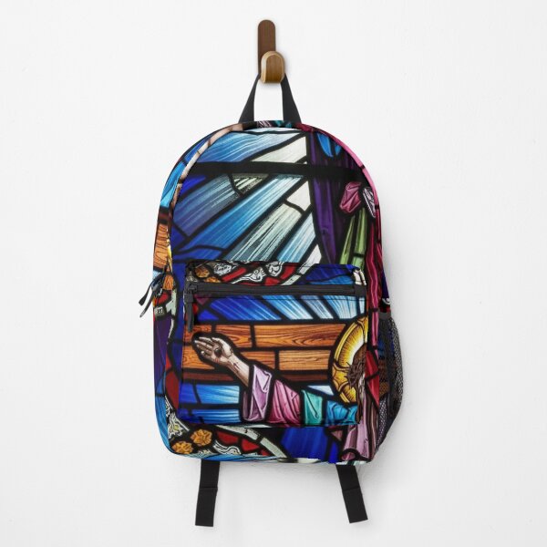Item preview, STAINED GLASS JESUS ON THE CROSS CUTE designed and sold by Obinne.