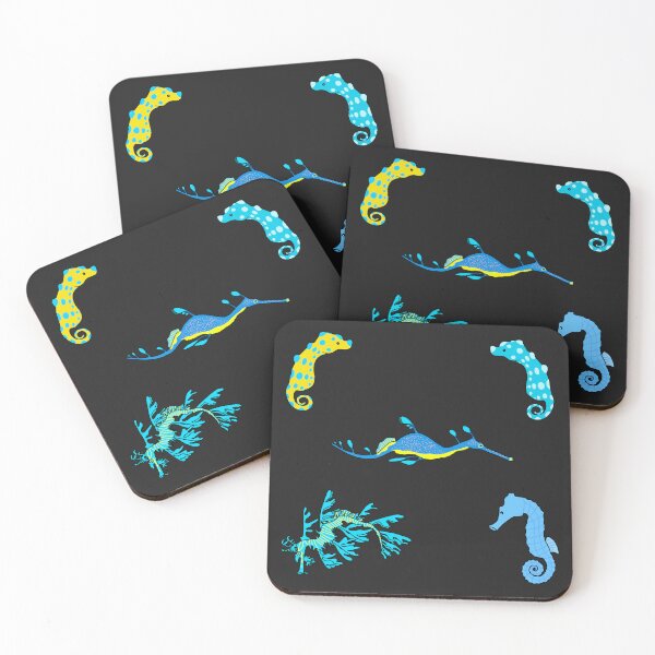 Item preview, Blue Seahorses  designed and sold by Leapingdoe.