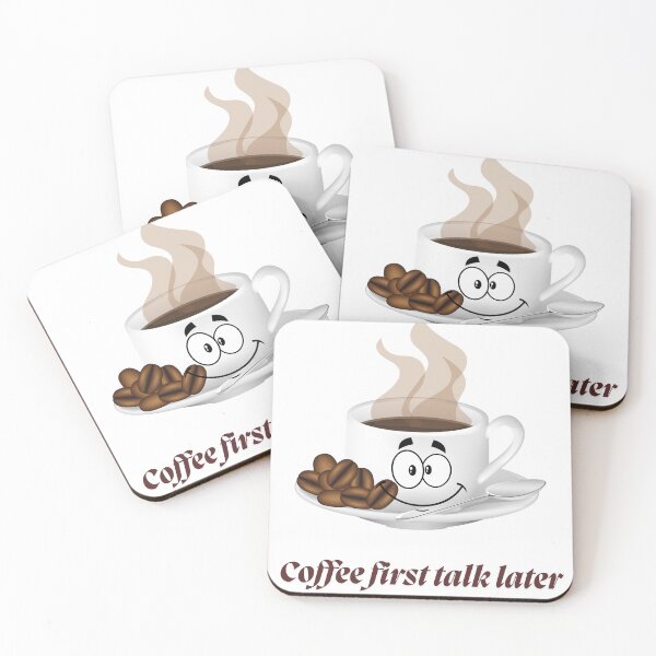Artikelvorschau, Erst Kaffee, dann reden entworfen und verkauft von Yaso studio .