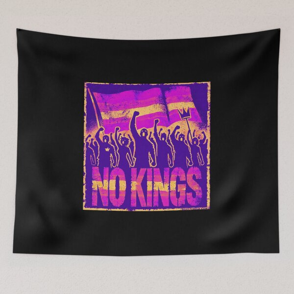 Item preview, no kings no oligarchs designed and sold by TEEJAMBOREE.