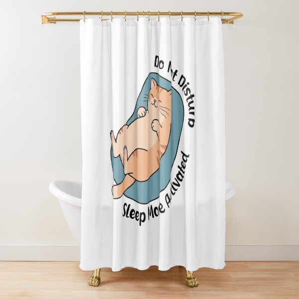 Item preview, Sleeping orange cat, sleep mode activated, do not disturb designed and sold by Anwen229.