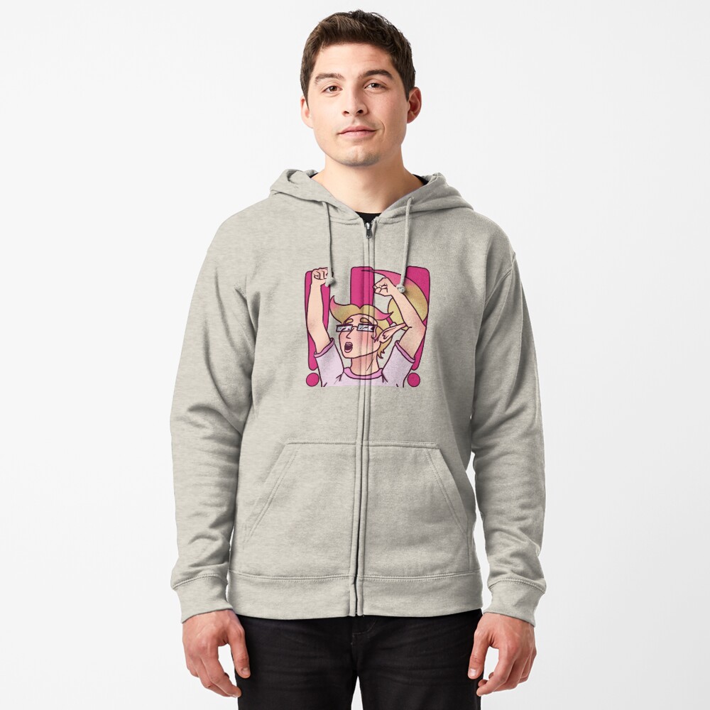 Item preview, Zipped Hoodie designed and sold by ellalle.