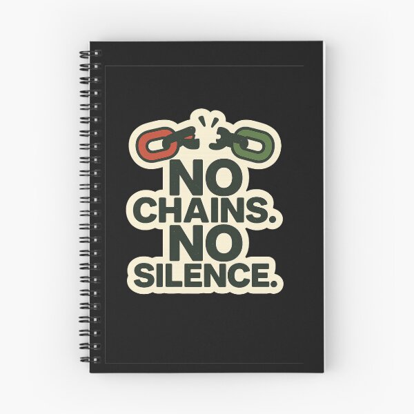 Item preview, Say it loud. Say it proud. No chains. No silence. designed and sold by NO PLAN B 'Club.