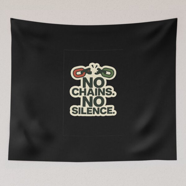 Item preview, Say it loud. Say it proud. No chains. No silence. designed and sold by NO PLAN B 'Club.