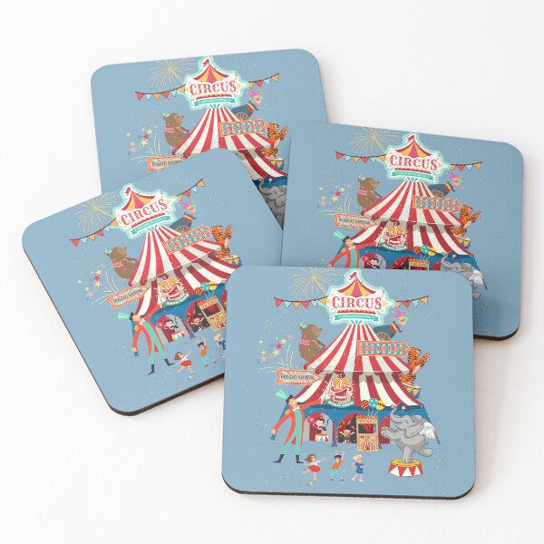 Item preview, Colorful Circus Show | Fun Kids Carnival Illustration designed and sold by MedhaCreations.