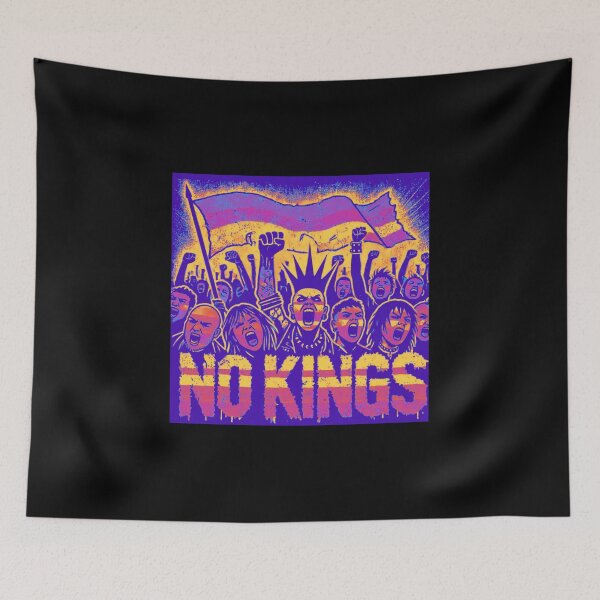 Item preview, no kings no oligarchs designed and sold by TEEJAMBOREE.
