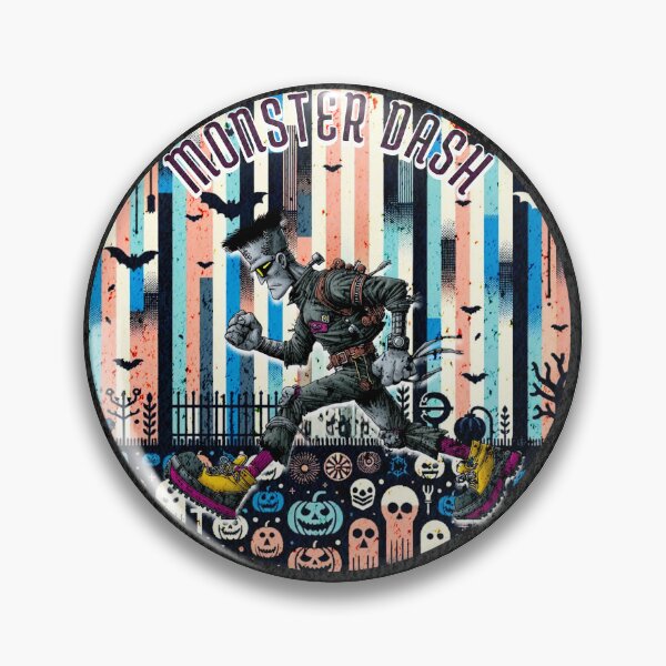 Item preview, Monster Dash Franken Run designed and sold by WickerStudio.