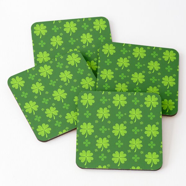 Item preview, Holiday Luxury Shamrocks Modern Collection designed and sold by TrendyDesigne412.
