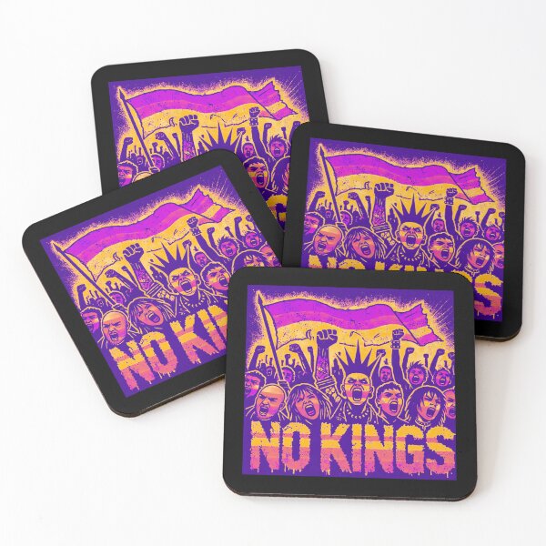 Item preview, no kings no oligarchs designed and sold by TEEJAMBOREE.