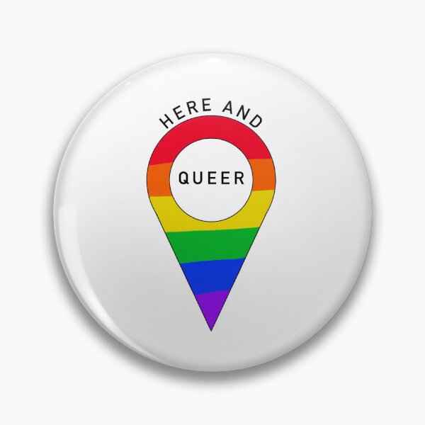 Item preview, Here and Queer designed and sold by karissa_tjet.