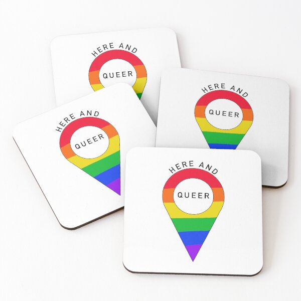 Item preview, Here and Queer designed and sold by karissa_tjet.