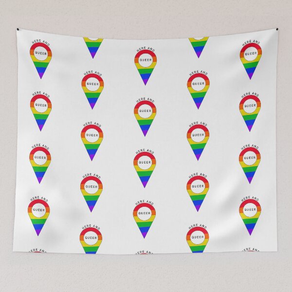 Item preview, Here and Queer designed and sold by karissa_tjet.