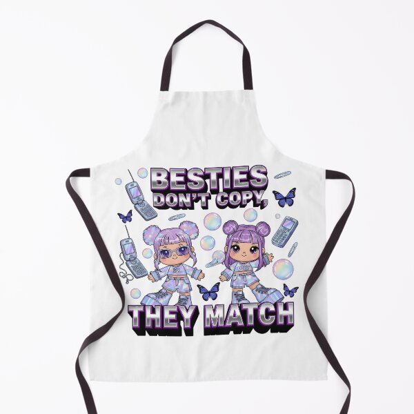 Item preview, Besties Don't Copy They Match – Kawaii Matching Friends Aesthetic Design designed and sold by AnnDesignStudio.