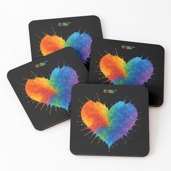 Item preview, Feel My Vibe -  Heartburst Spectrum designed and sold by NeoFineFrame.