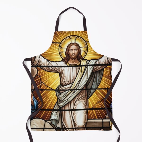 Item preview, STAINED GLASS JESUS designed and sold by Obinne.