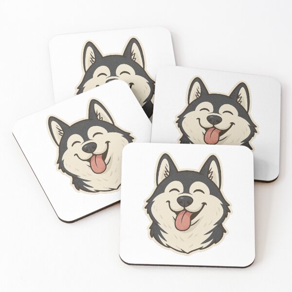Item preview, Happy Husky Vibes designed and sold by FBA.