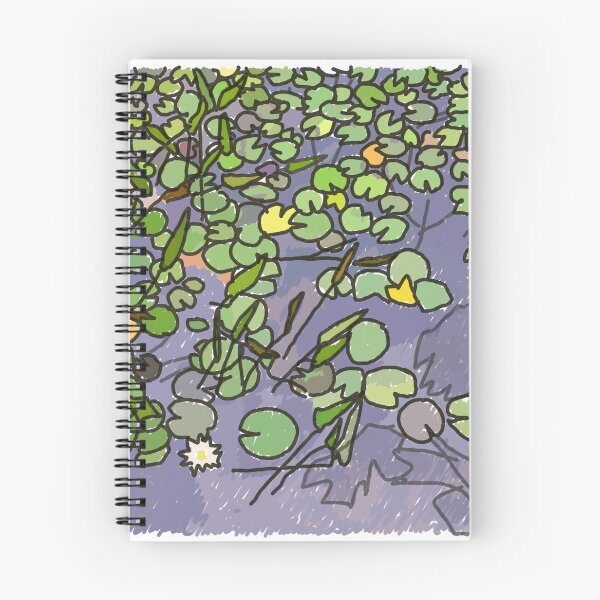 Aperçu de l'œuvre Nénuphars à l'étang Paul Smith n° 5 créée et vendue par SCAartwork.