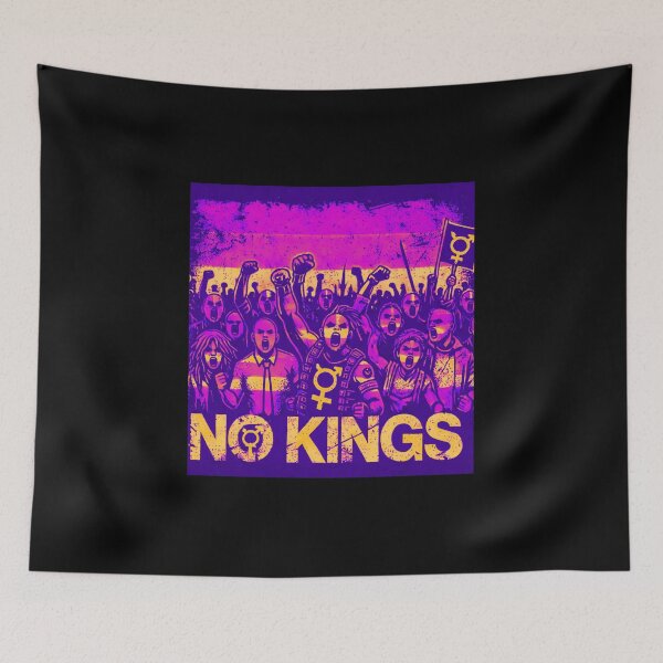 Item preview, no kings no oligarchs designed and sold by TEEJAMBOREE.