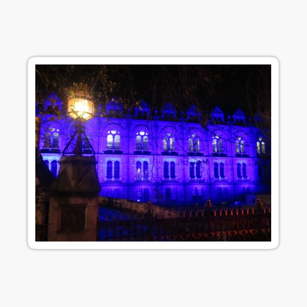 Item preview, Purple Lit-up Natural History Museum in London designed and sold by GooglyEyes-.